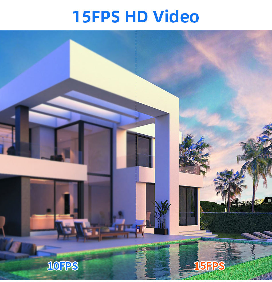 Outdoor Waterproof Commercial HD 5 Million AHD Wired Network Monitoring Suite Caméra