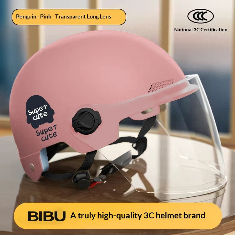 Unisex Four Seasons Electric Scooter Safety Helmet