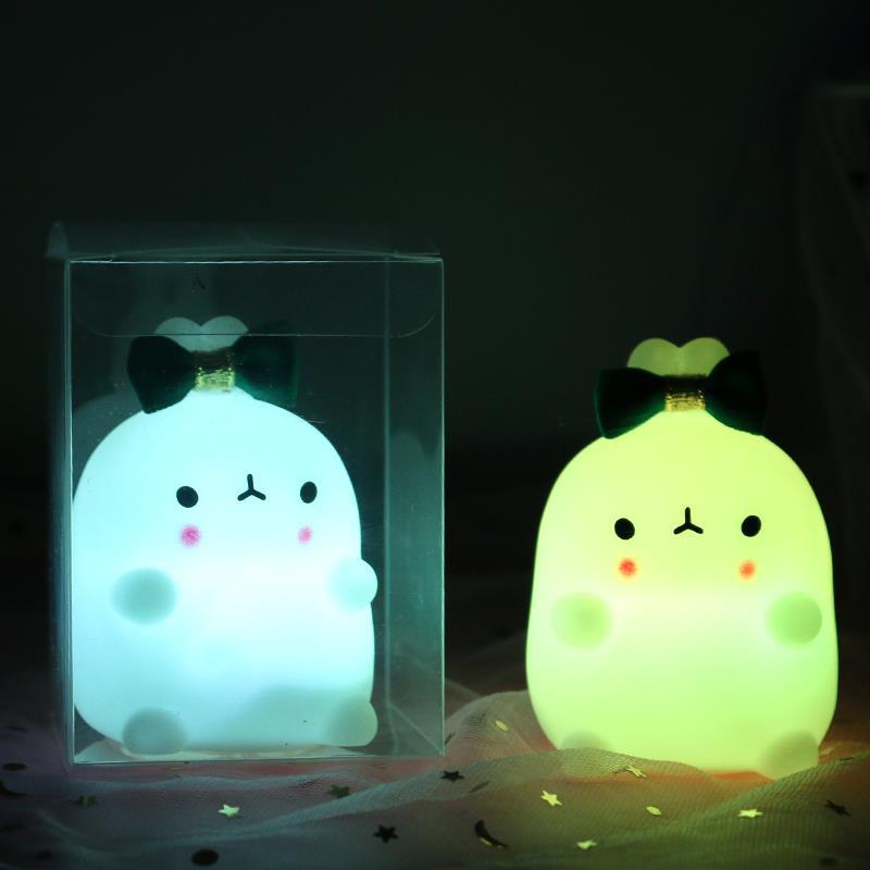 École primaire maternelle Tanabata cadeau mignon lapin lumière de nuit