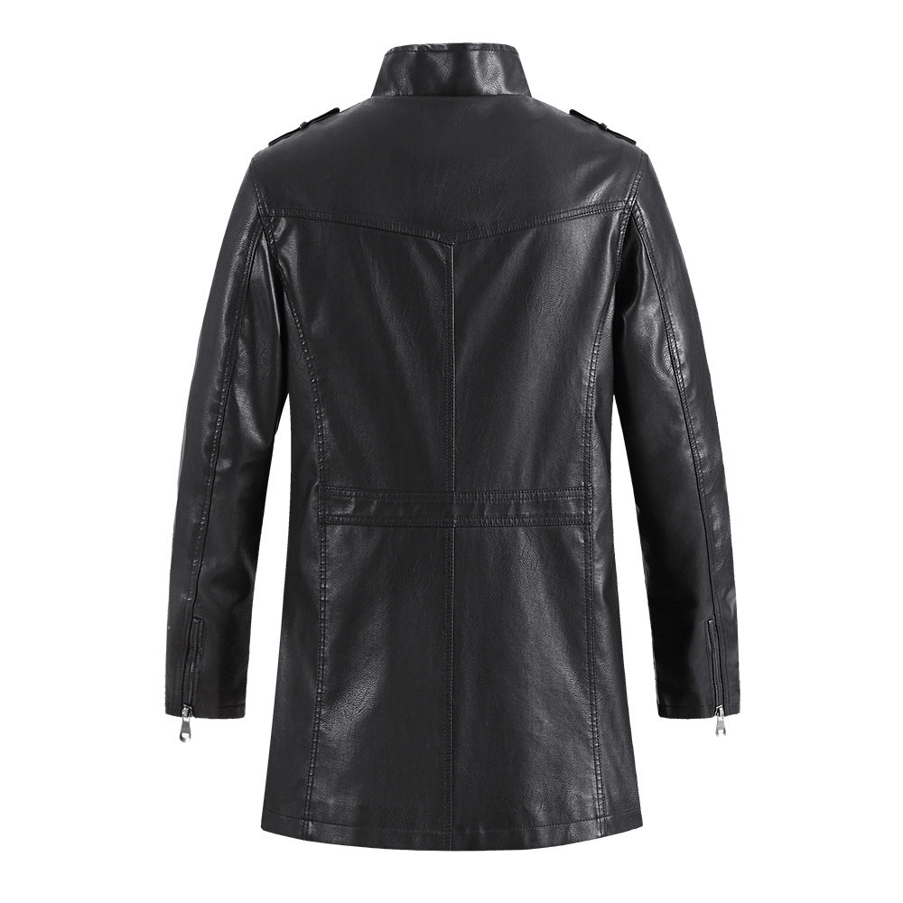 Veste en cuir en cuir en cuir en cuir pour hommes