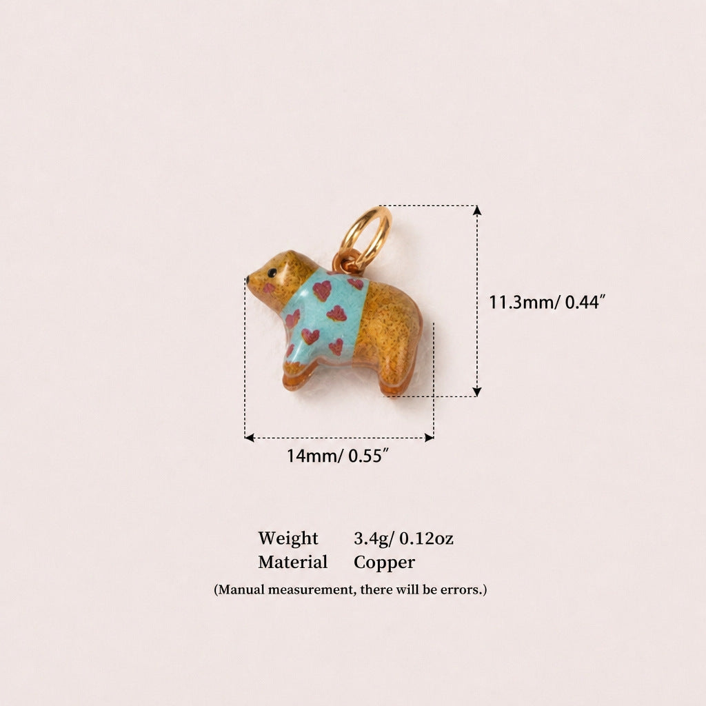 Collier mignon petit pendentif animal