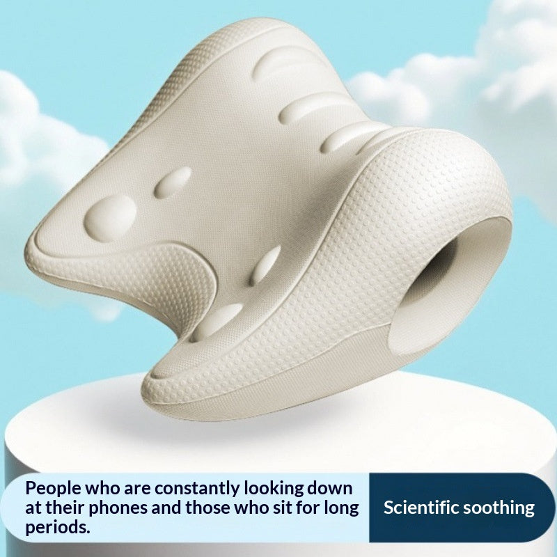 Processus d'expansion de la mousse de relaxation de cou de massage cervical