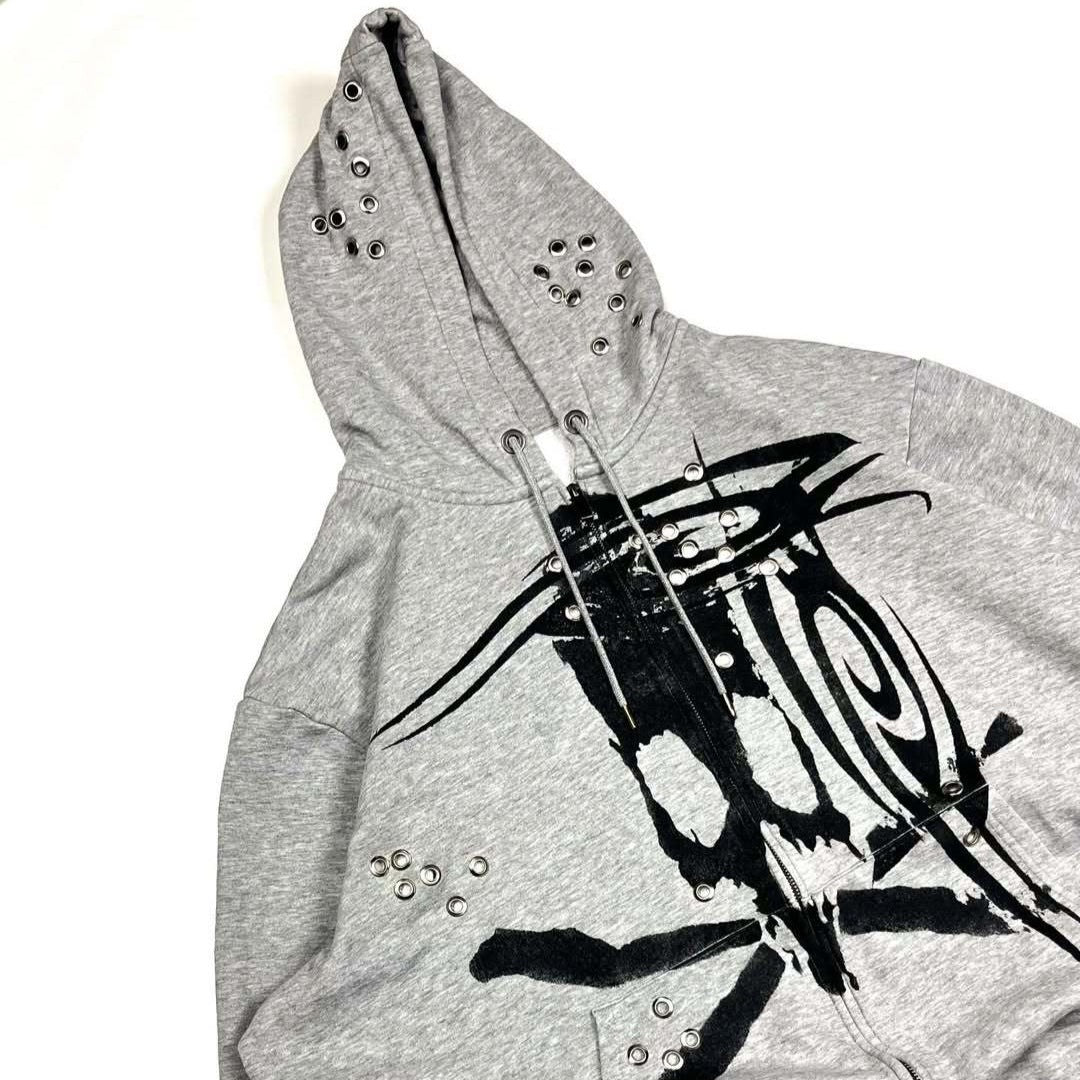 Veste à capuche punk sombre style Instagram-inspiration Hoodie