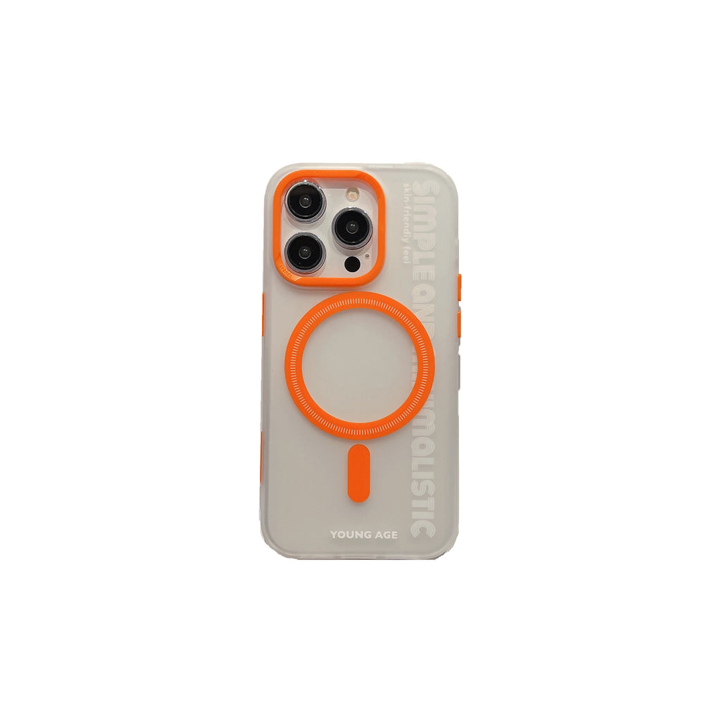 Coque de protection pour téléphone portable magnétique simple
