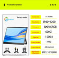 Le moniteur portable étend votre ordinateur portable avec un affichage secondaire pratique