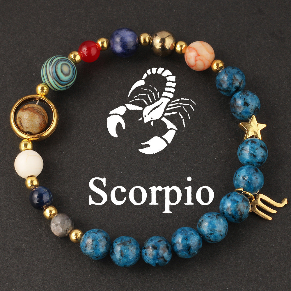 Usine de commerce extérieur Douze signes zodiaques Bracelets