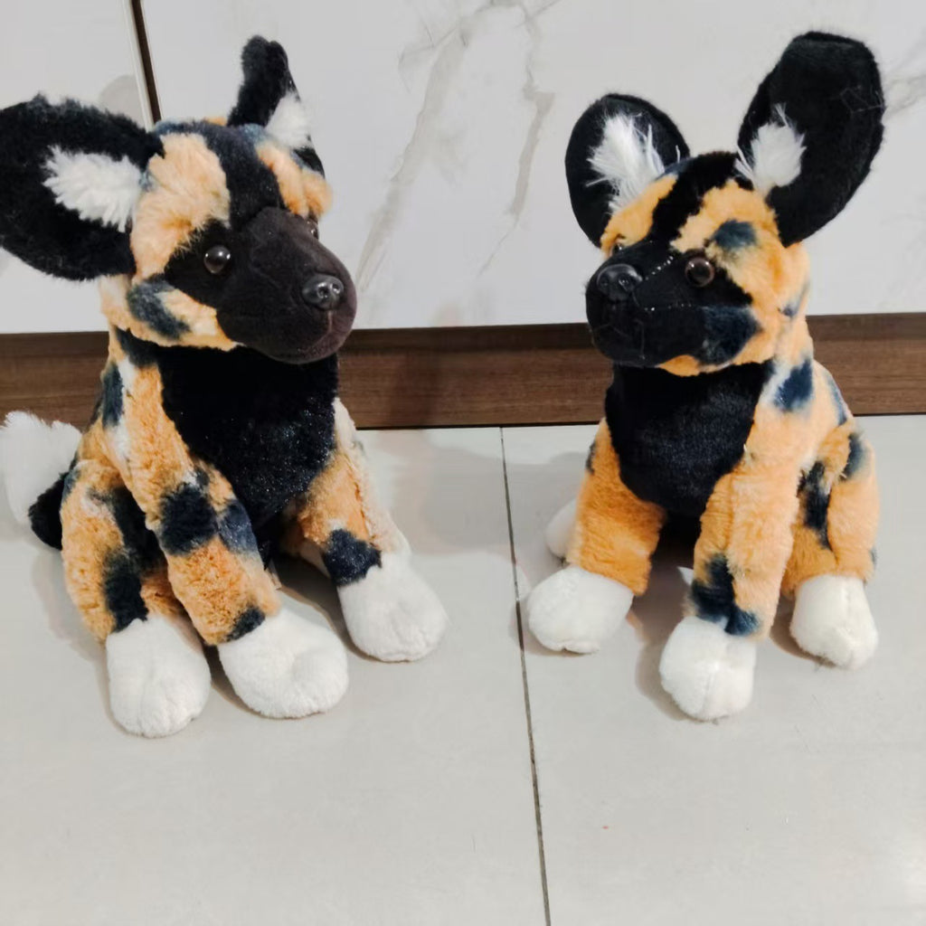 Forest Animal Stuffed Dog Toy