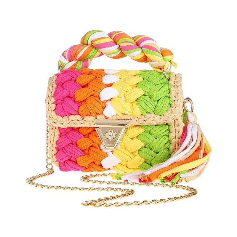 Tissé à la main Womens Tote Bag Style minimaliste