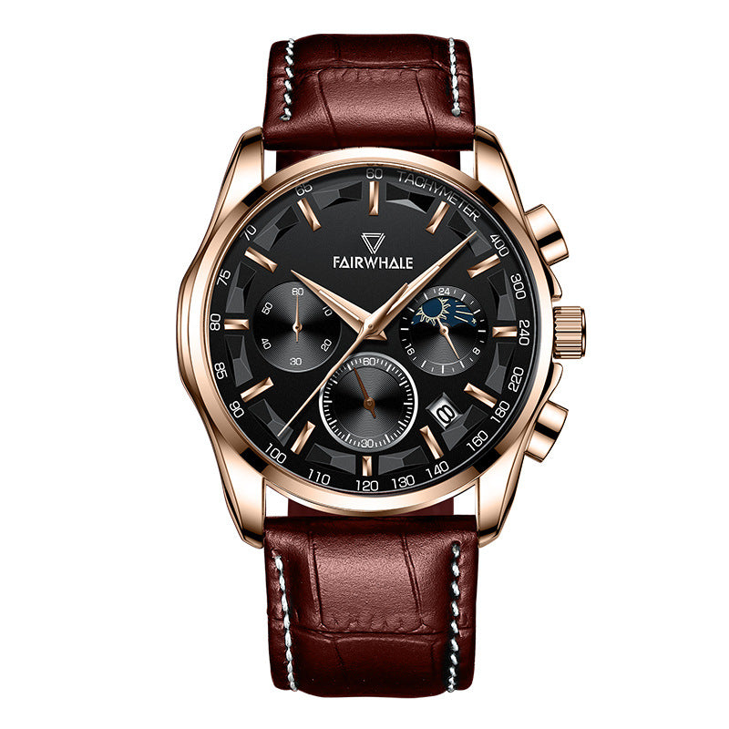 Montres d'affaires automatiques pour hommes