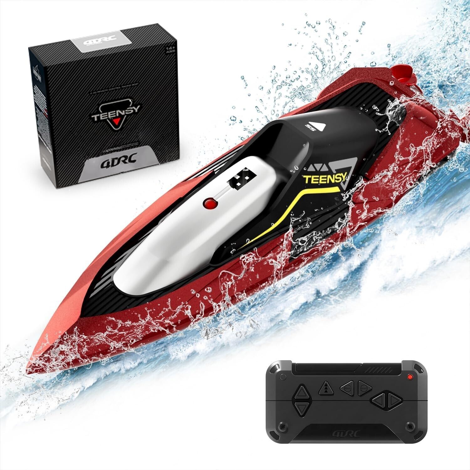 4DRC S5 Bateau RC rapide pour piscines et lacs