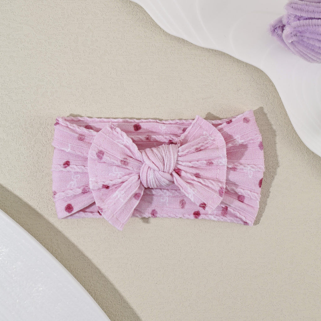 Bandeau d'impression numérique bébé Bow