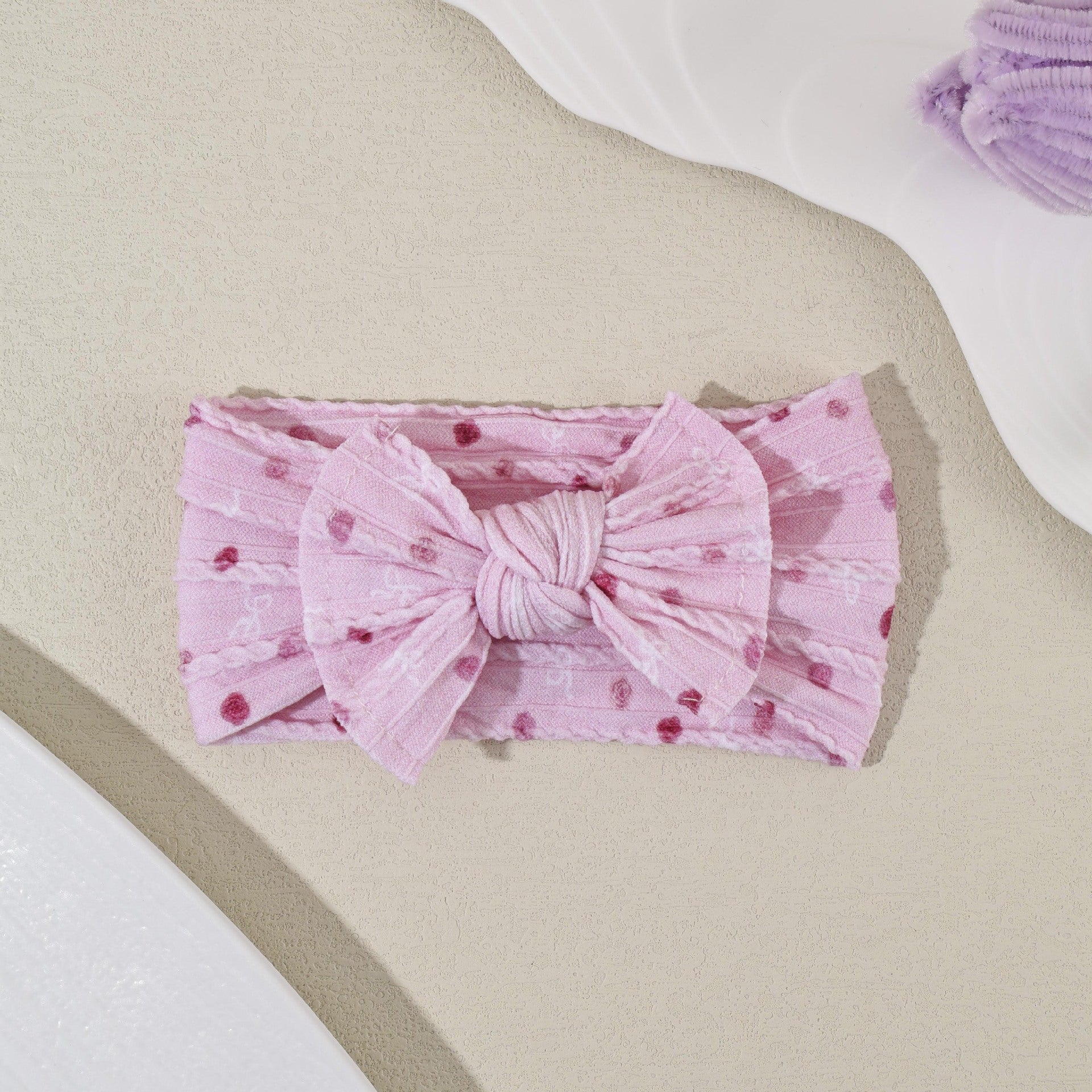 Bandeau d'impression numérique bébé Bow