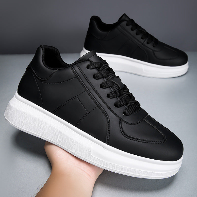 Hommes Invisible-hauteur-augmentation Chaussures avec des semelles épaisses Style décontracté