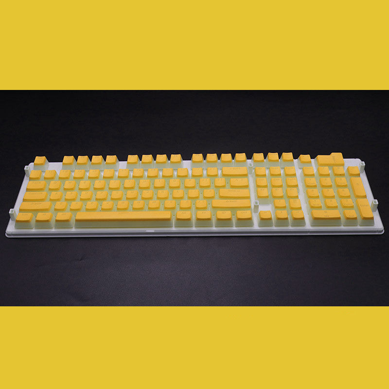 Pudding 108 clé double peau Pudding crème PBT104 lait bicolore peau mécanique clavier T