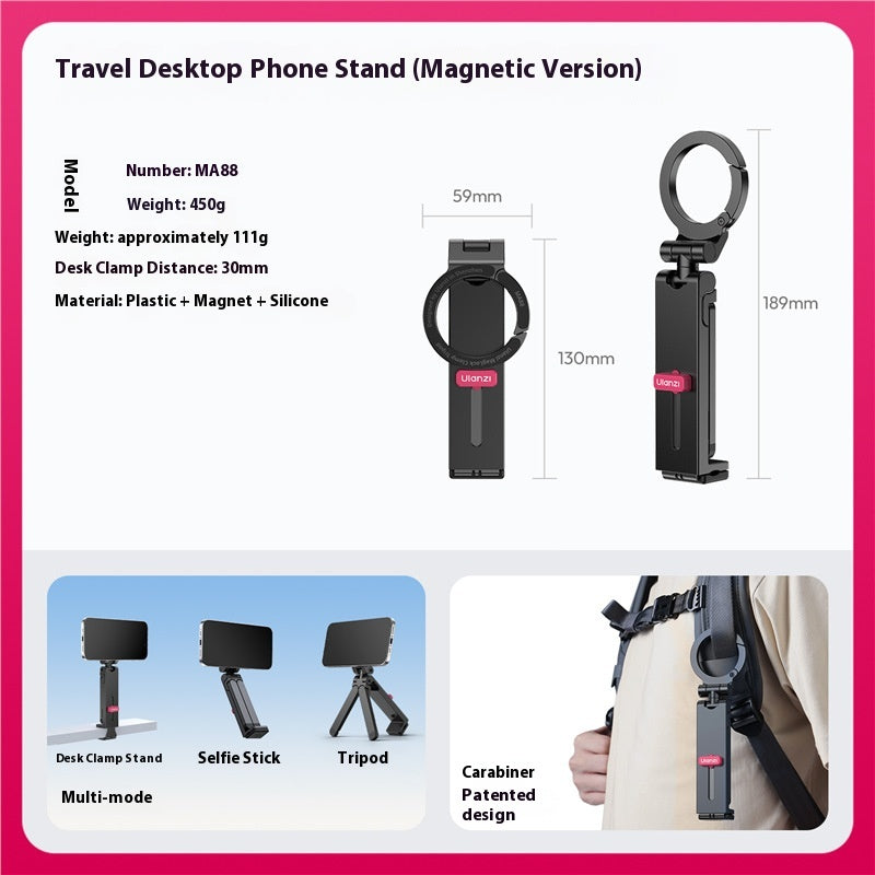MA88 Magnetic Travel Porte-Téléphone portable de bureau