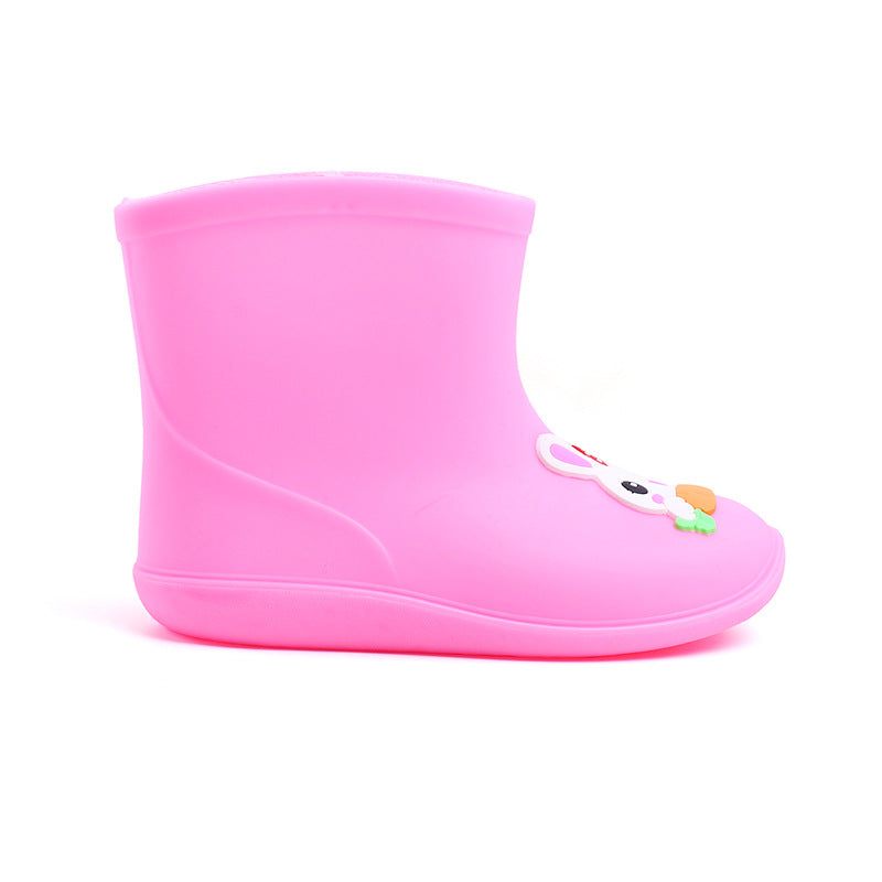 Bottes de pluie pour enfants Courte antidérapante