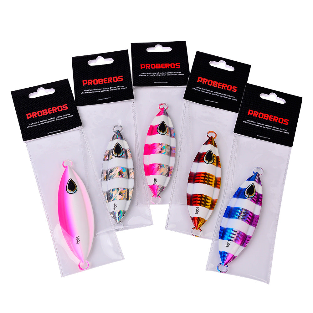 Lueur lumineuse en métal submergé pour la pêche en mer