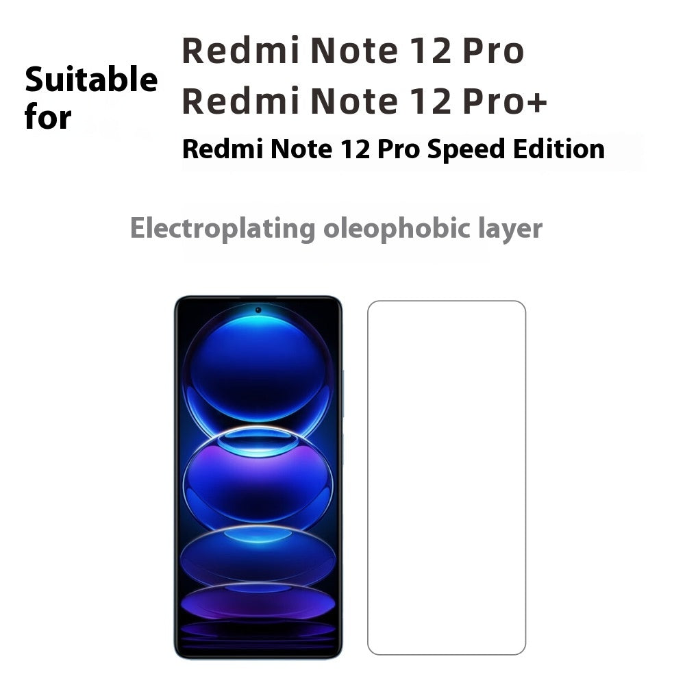Note12Pro Film trempé Note 12 Pro Extreme Edition Mobile Phone Film