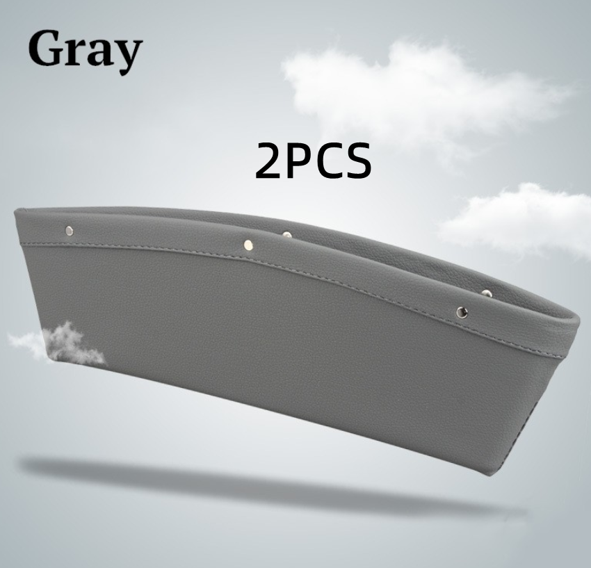 Car Organizer Box Caddy Catcher PU Leather Seat Gap Sac de rangement
