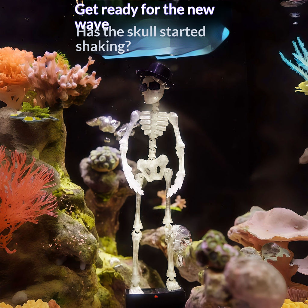 Jouet créatif de crâne dansant imprimé 3D