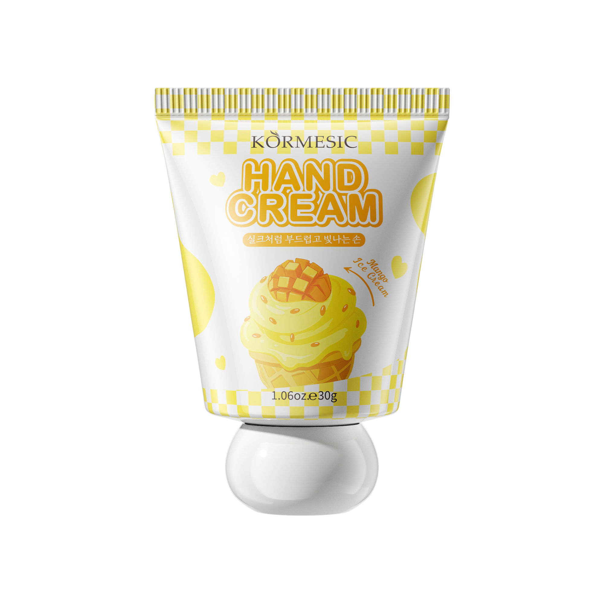 Crème glacée de mangue KORMESIC Crème glacée à la main - Crème glacée de fruits KRGB -30g