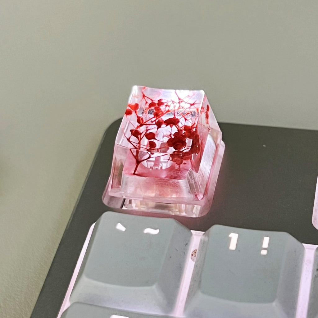 Résine Haute Transparence Starry Sky Keycap