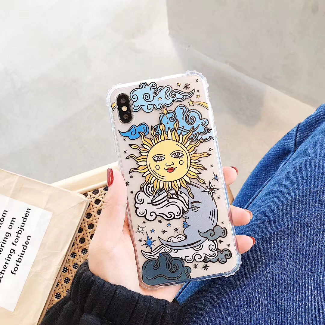 Cas personnalisé de téléphone anti-goutte à quatre corners