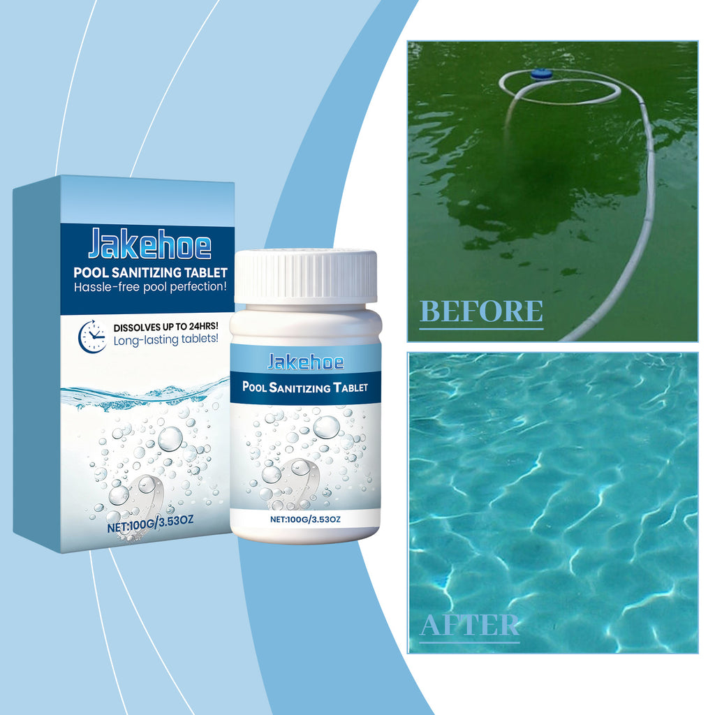 Comprimés de nettoyage de piscine 1 00g-1box