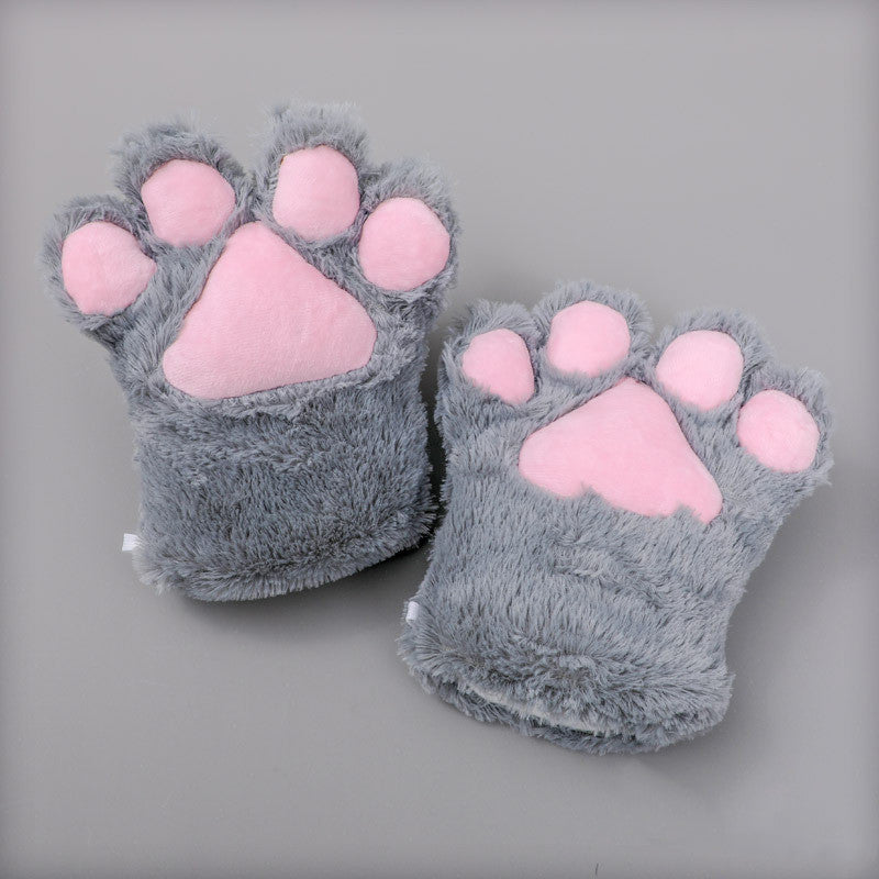 Japanese Cute Adorable Cosplay Performance Props Net Red Cat Paw Gants