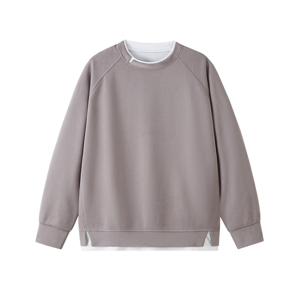 Pull-over en col d'équipage pour femmes