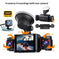 Caméra de vision de nuit DVR HD de voiture 1080P