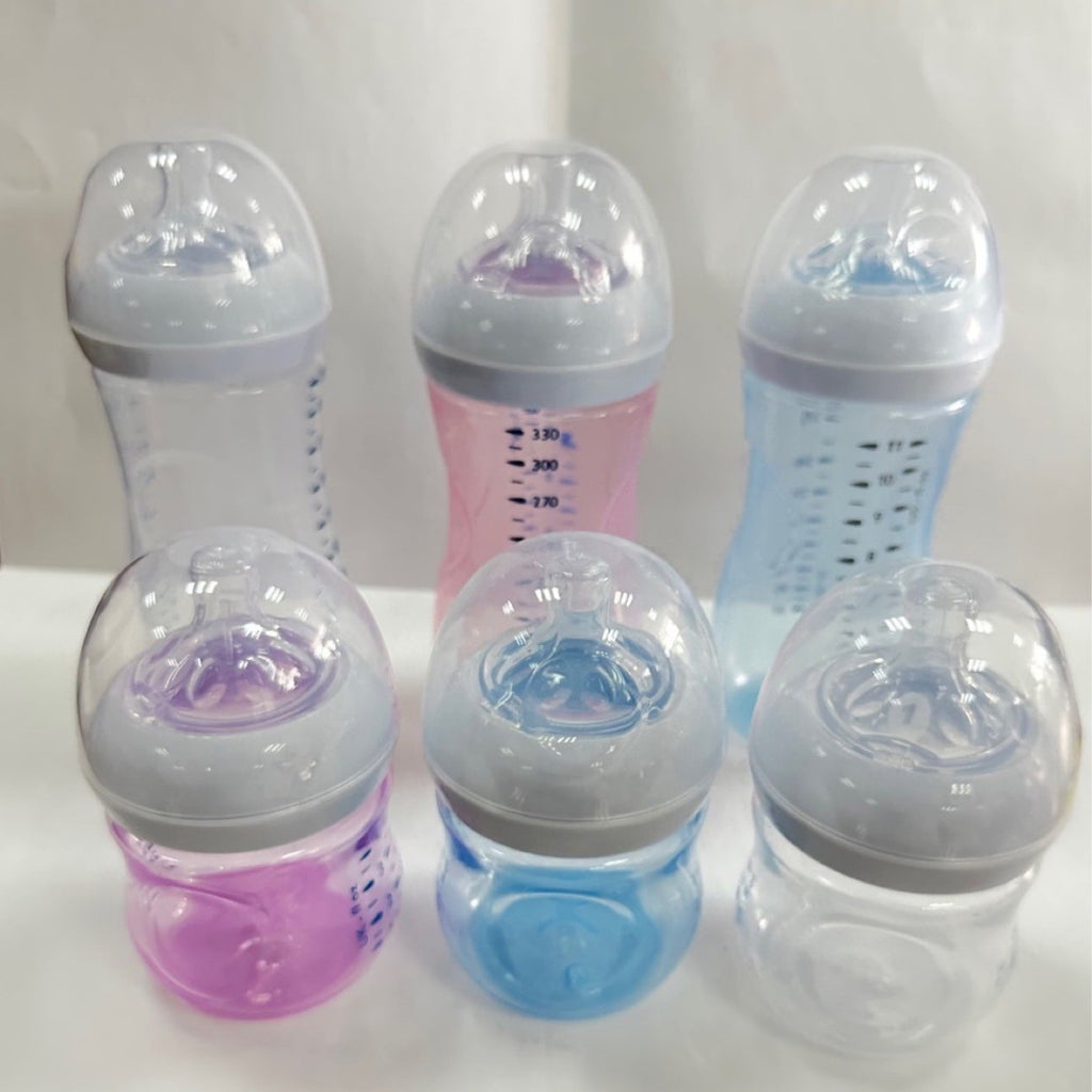 Bouteille d'alimentation en tétons pour bébés et nourrissons