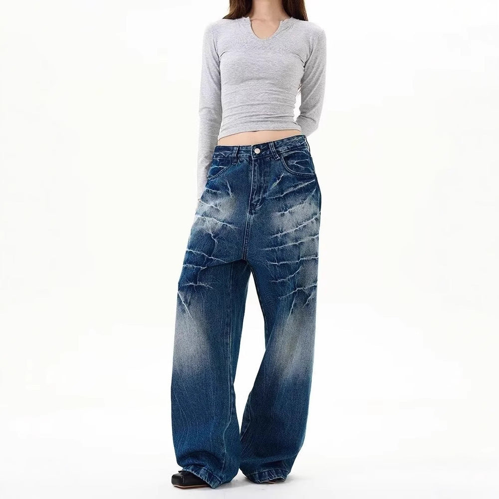 Hommes en forme d'Edgy-chic Jeans droites