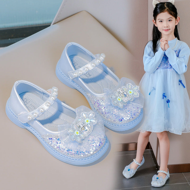 Chaussures de robe souple pour filles