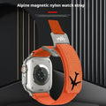 Bracelet de montre en nylon magnétique mode