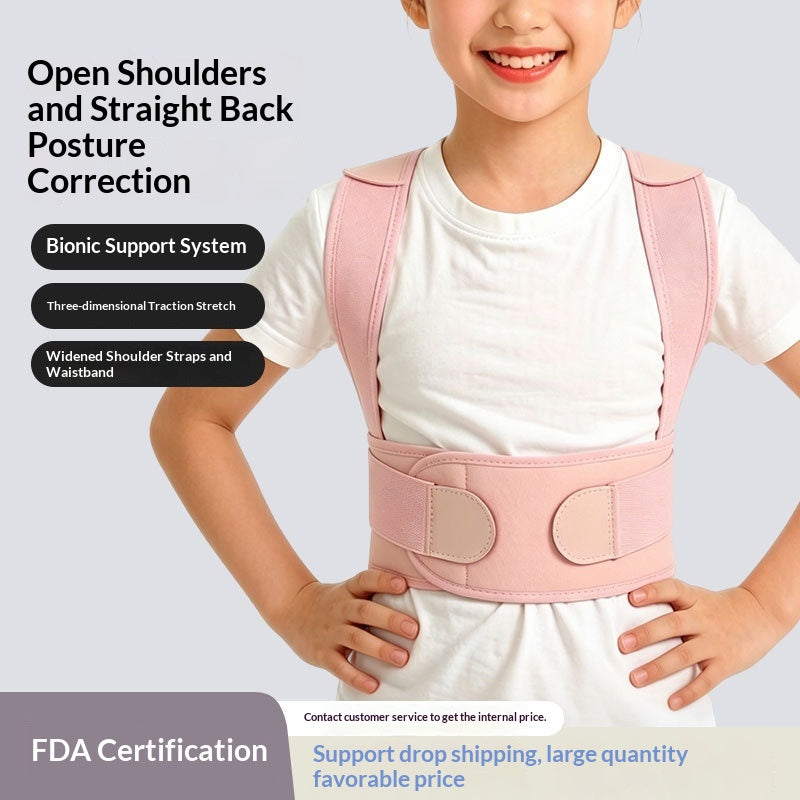 Ceinture de correcteur de poste pour enfants