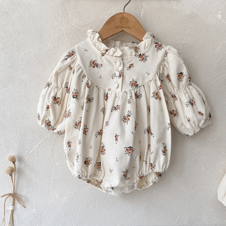 Nouveau-né Triangle des jeunes filles Rompers Romper