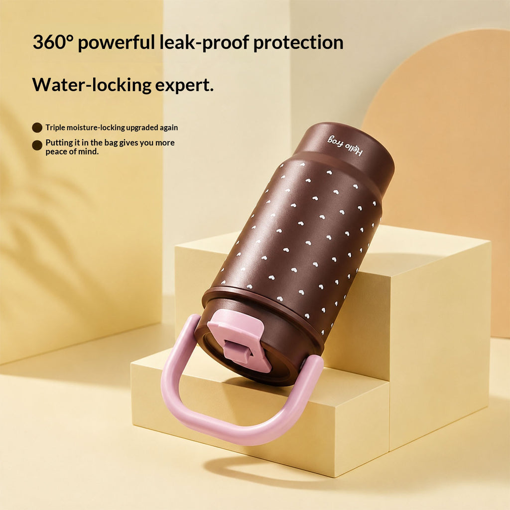 Dual-use straw water bottle
