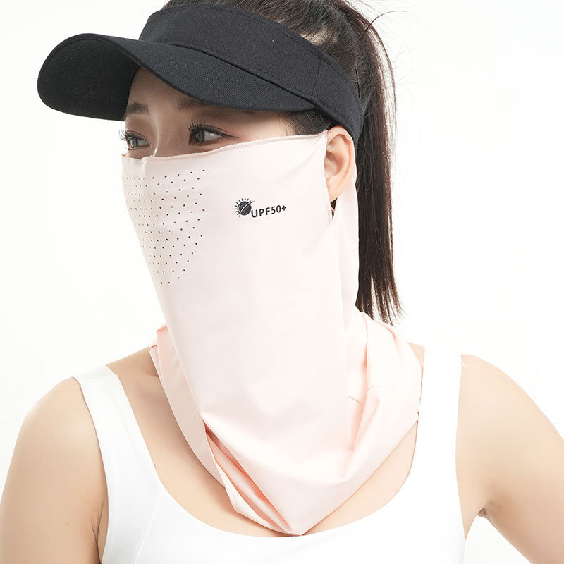 Masque Femme Riding UV Protection Cou Suspension oreille