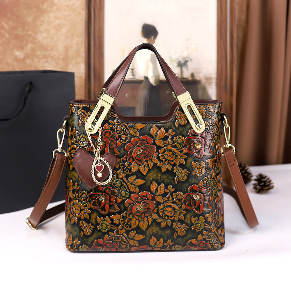 Sac à main Retro Floral Camellia