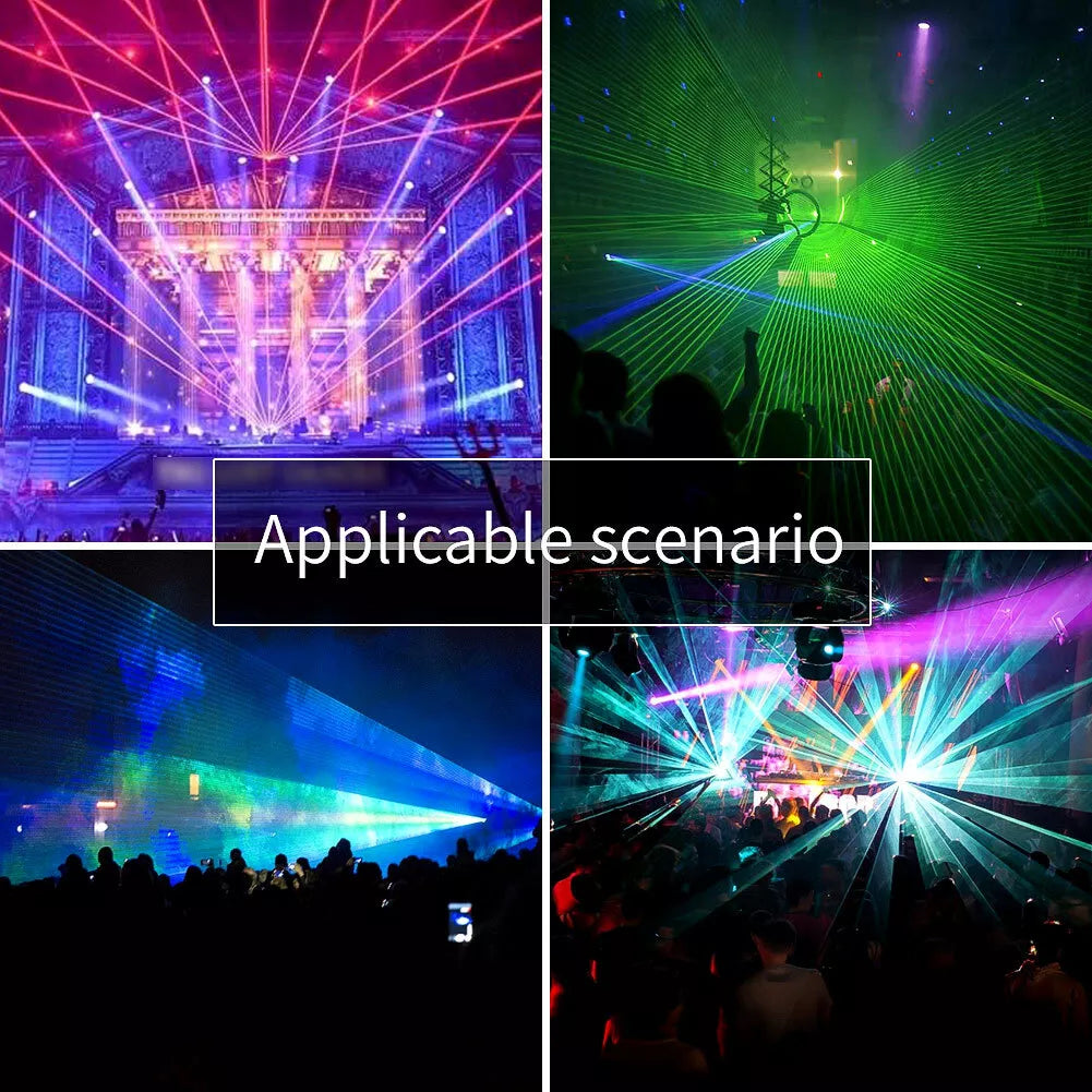1240 Motif LED Projecteur laser Stage Lumière RGB Parti KTV Club Lumières Noël