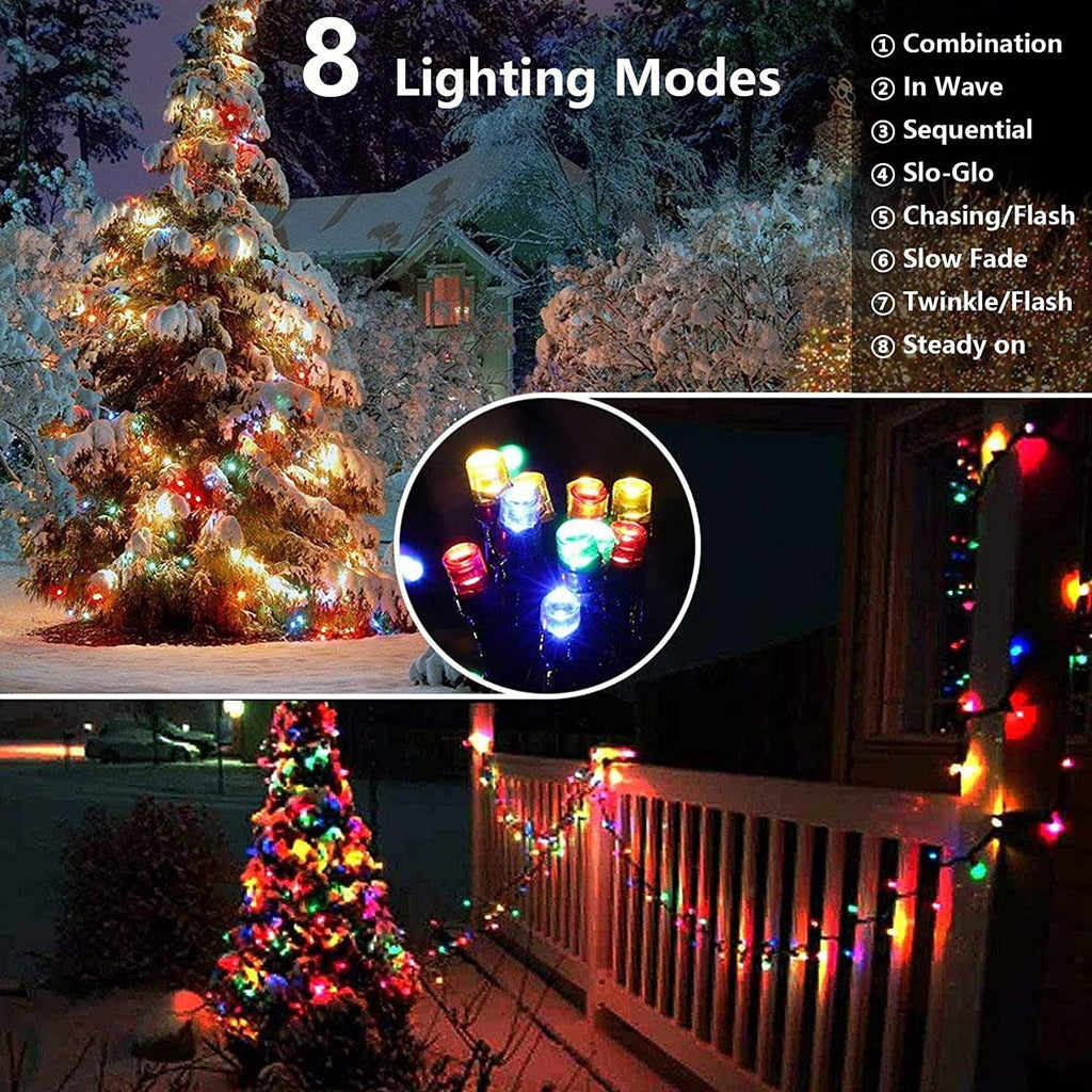 LED Atmosphère de Noël Outdoor Waterproof Chaînes solaires