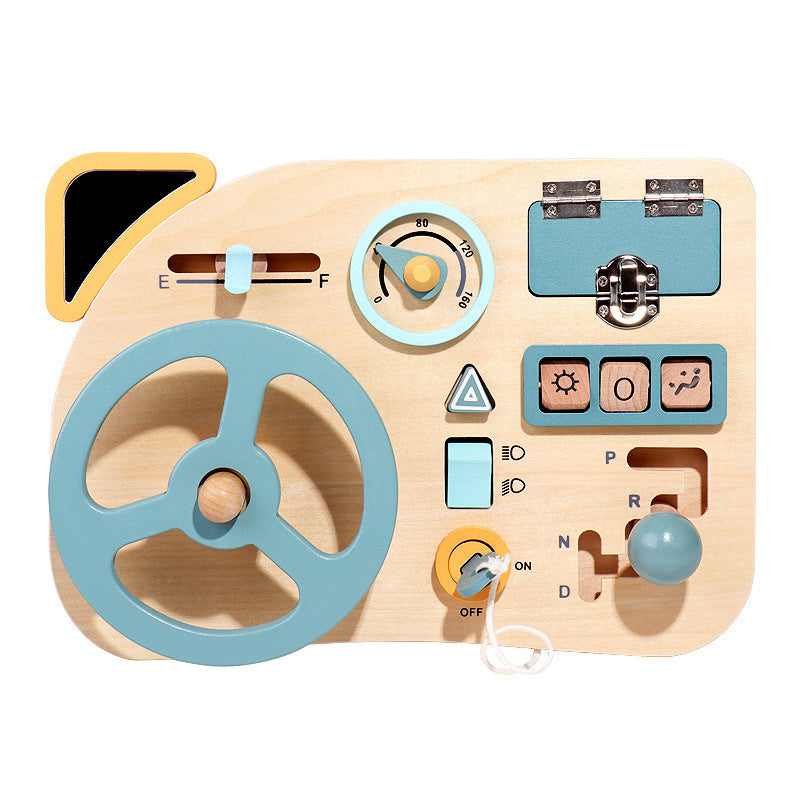 Montessori Early Education Steering Wheel Simulation Conseil occupé pour les enfants