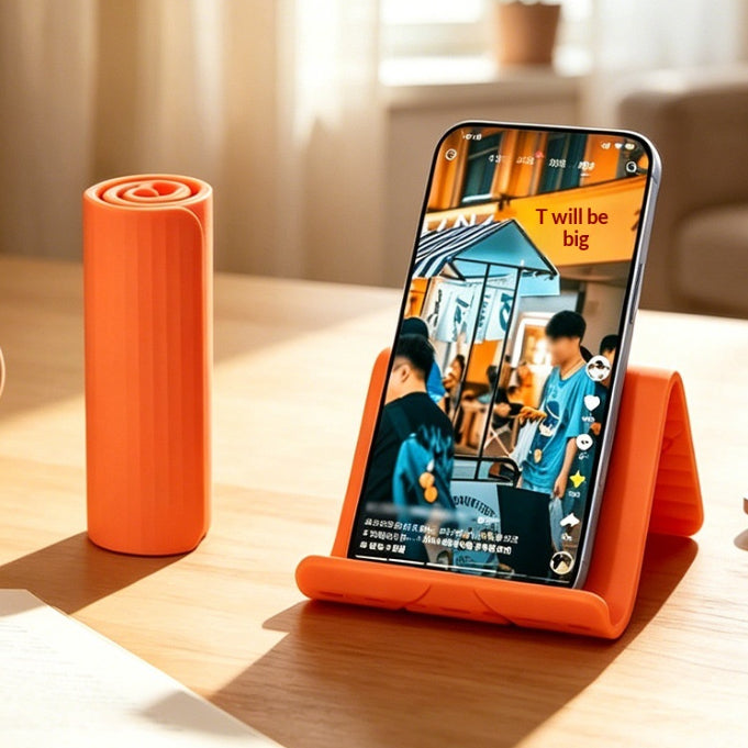 Multifonctionnel Polyvalent pliable Non-dérapable Portable Phone Stand