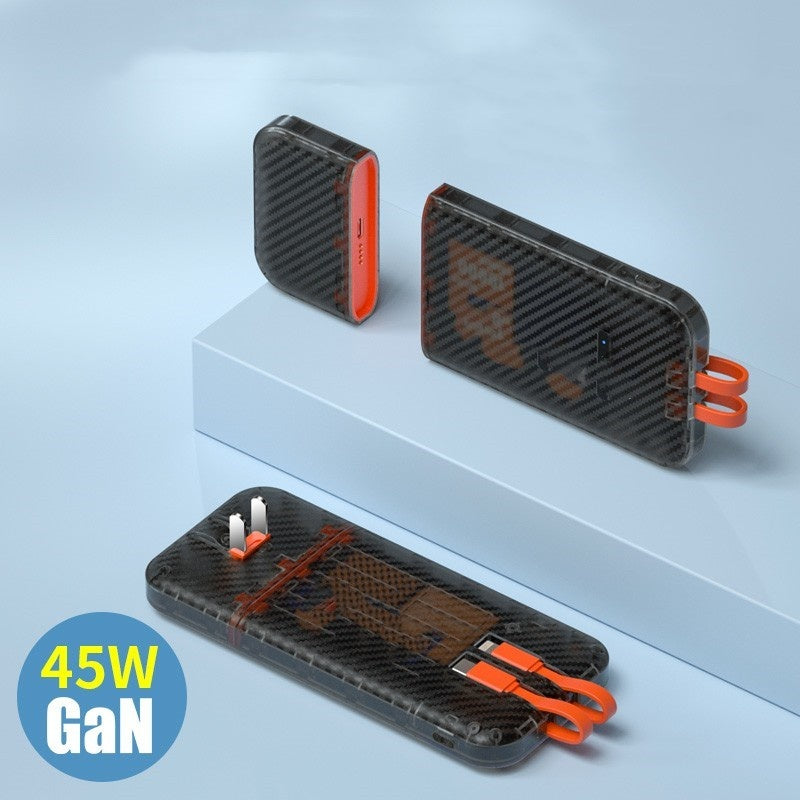 Type de séparation d'aspiration magnétique transparente Charge rapide 45W avec fil