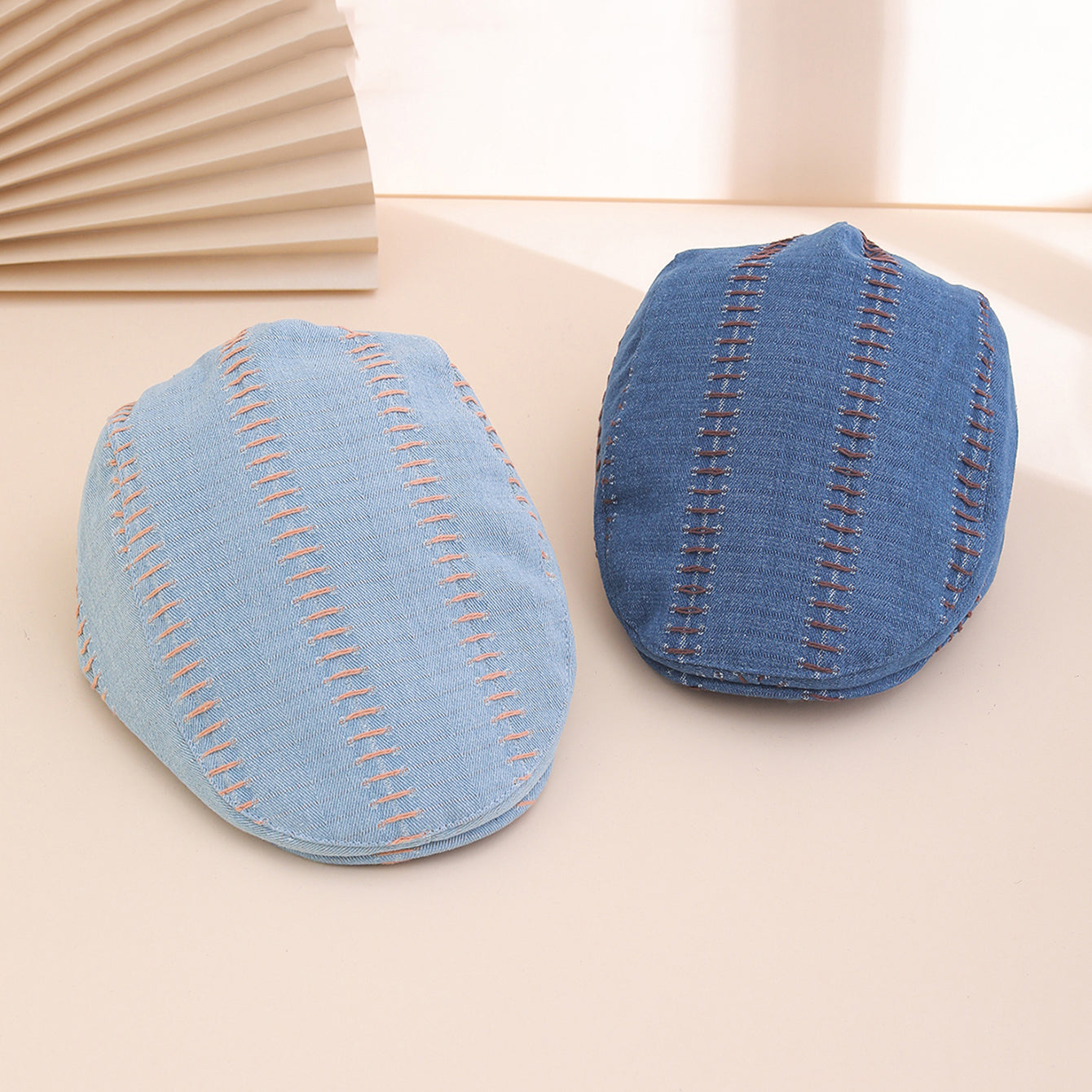 Chapeau avant Soft-top avec couture de couleur solide
