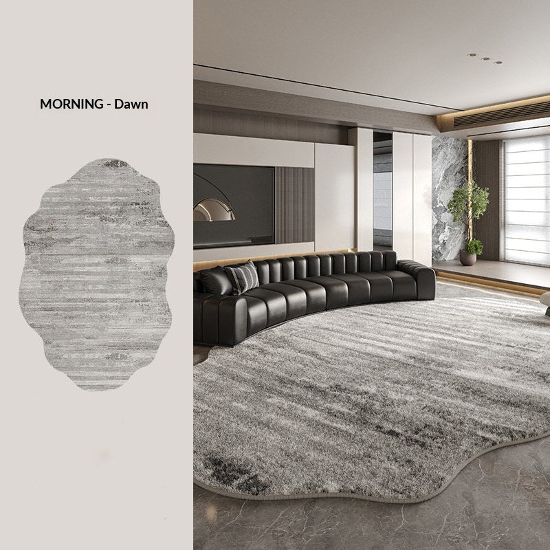 Luxure lumière Minimalist Salon résistant à la saleté Facile à nettoyer et antidérapant