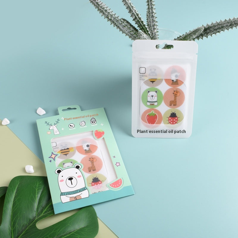 Stickers Huile Essentielle de Plante Pour Enfants Extérieurs