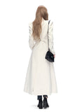 Manteau de style britannique Hepburn pour femmes