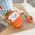 Summer Ins Cactus Carotte Airpodes Earphone Sleeves Mignon Protection Couverture Silicone Cartoon